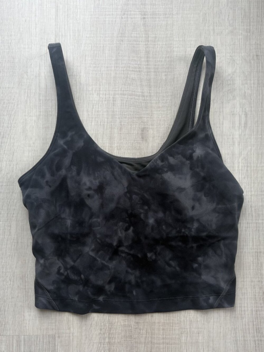 Lululemon Align Tank Top Light Support A/B Cup - Women 6 - Diamond Dye Gray